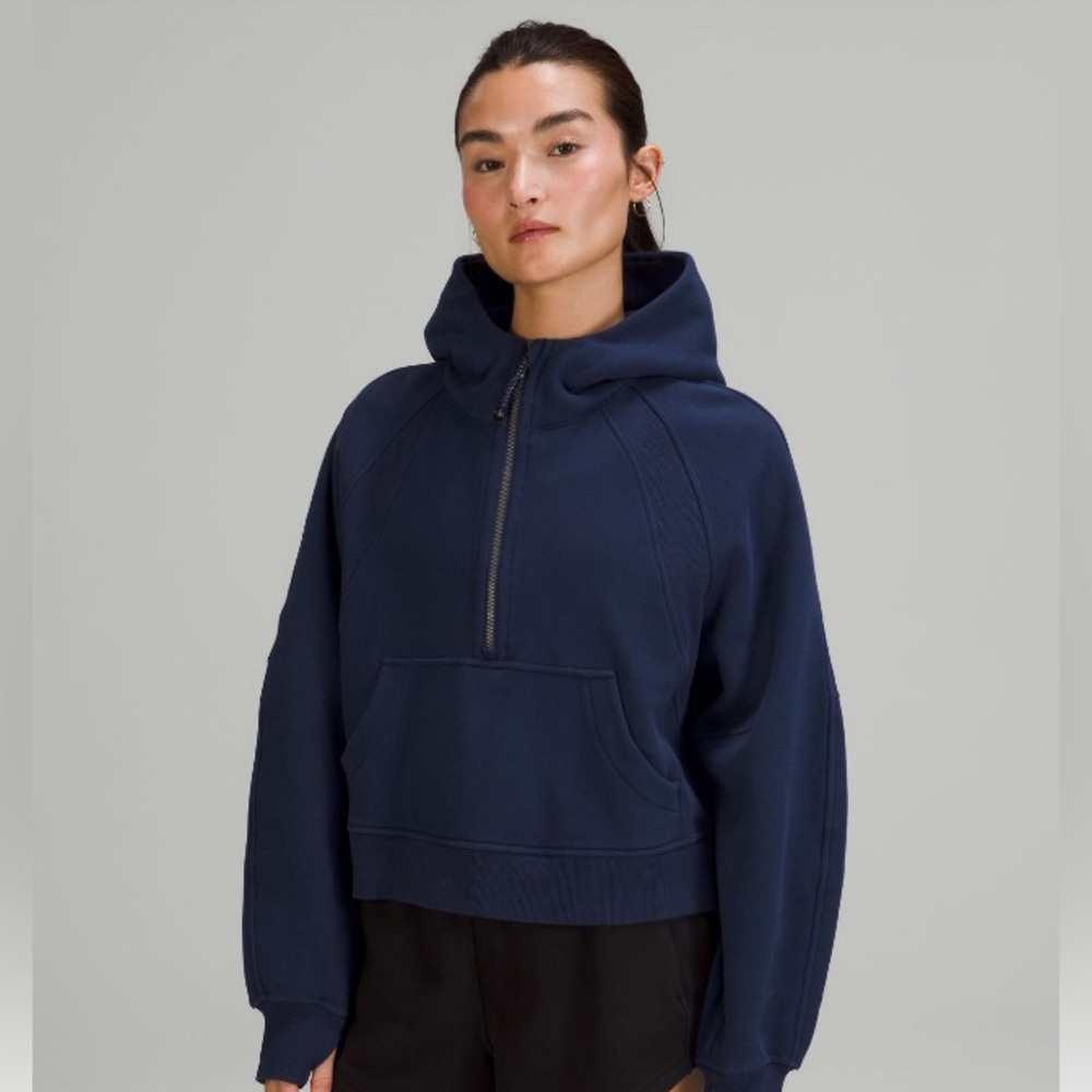 Lululemon Oversize Scuba 1/2 Zip Hoodie